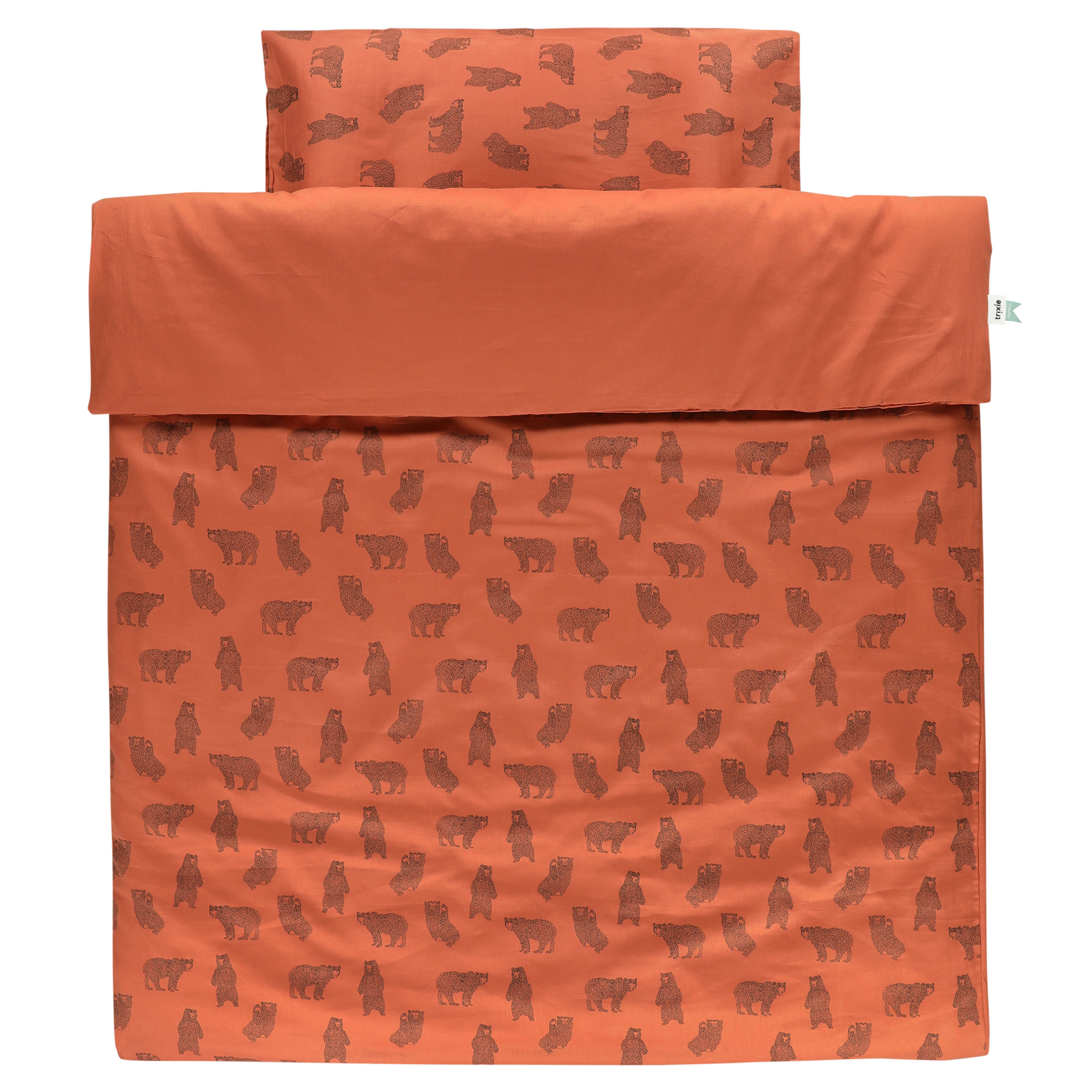 Cot duvet cover Brave Bear Trixie